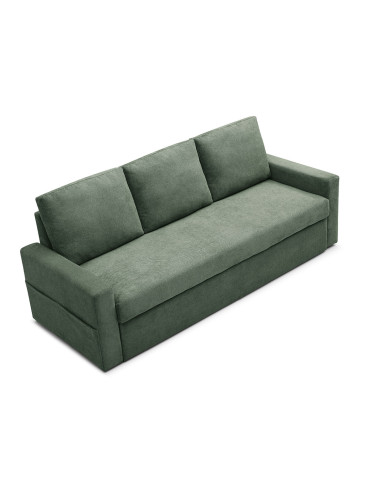 Sofá cama 3 cuerpos Amberes verde