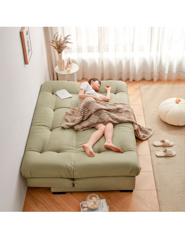Sofá cama Minerva verde