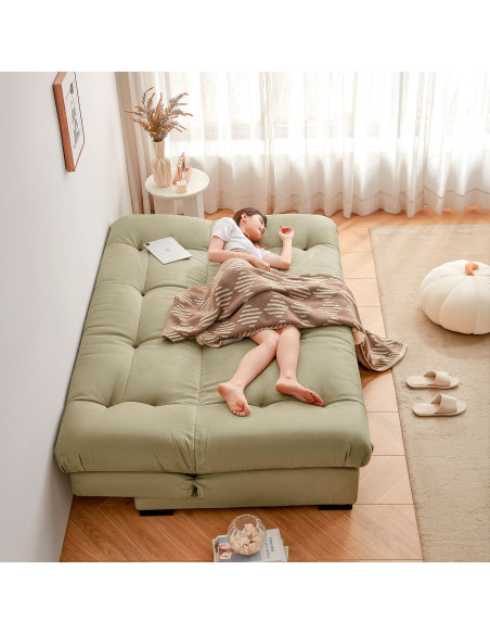 Sofá cama Minerva verde