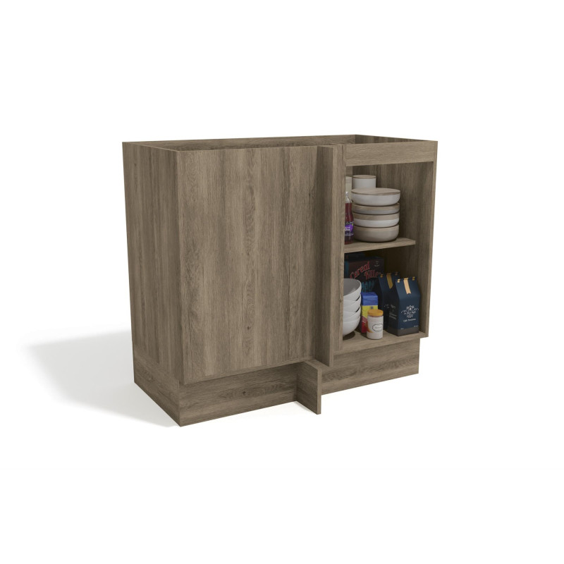 Base Esquinero Maxxi Café 98cm - Mueble de Cocina