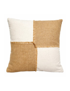 Cojín de Yute 43x43 cm - Decoración Natural y Acogedora