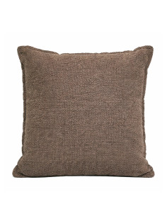 Cojín Textura Café 42x42 cm - Cojín Decorativo Acogedor