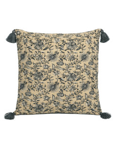 Cojín Print Crema 45x45 cm - Decoración Elegante para el Hogar