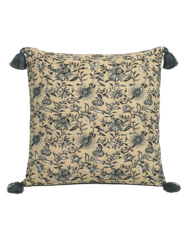 Cojín Print Crema 45x45 cm - Decoración Elegante para el Hogar