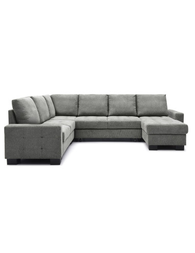 Sofa cama seccional Vilna gris oscuro