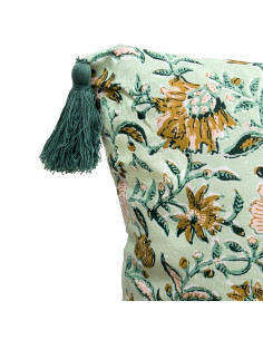 Cojín Print Spring Con Pompones 45x45cm - Textil Hogar 2