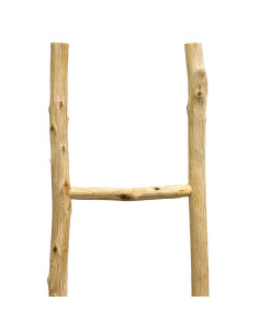 Escalera de Madera 33x150cm - Decoración Rústica y Versátil 2