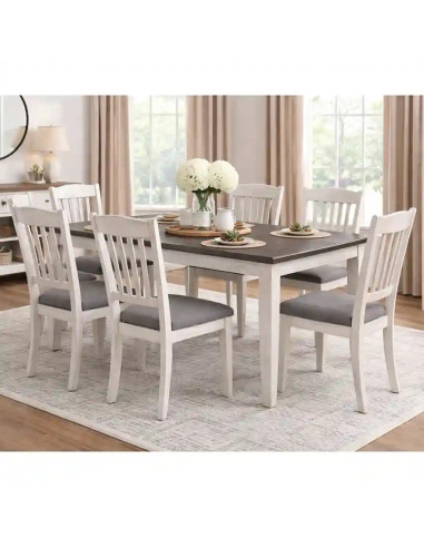 Juego comedor 6 sillas Dovie