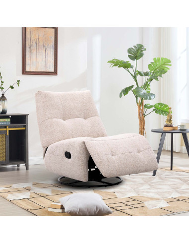 Berger Mecedora Modern Blanco | DKo Home