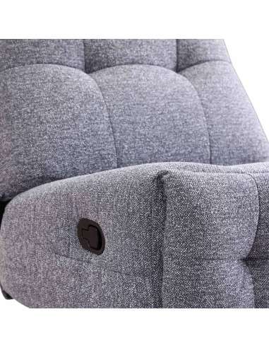 Berger Mecedora Modern Gris | DKo Home