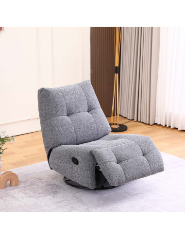 Berger Mecedora Modern Gris | DKo Home