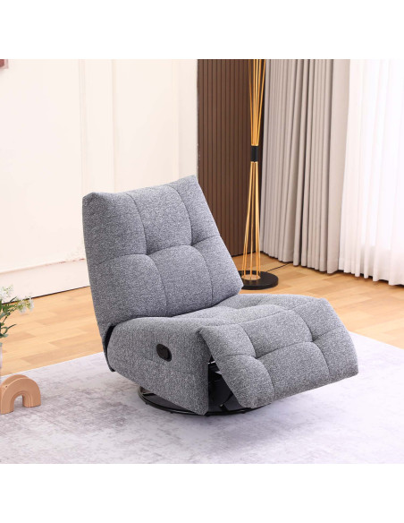 Berger Mecedora Modern Gris | DKo Home