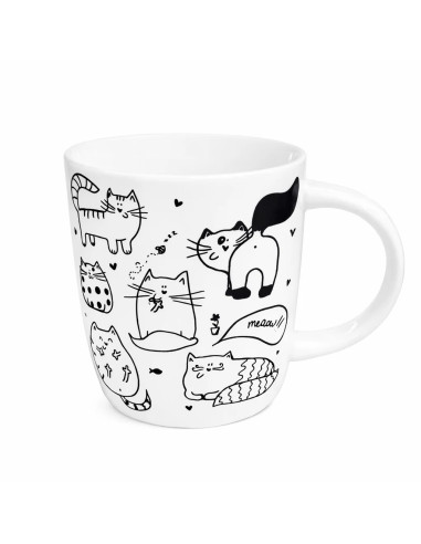 Tazón cerámica gatos 350ml