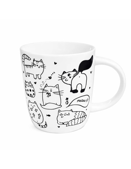 Tazón cerámica gatos 350ml