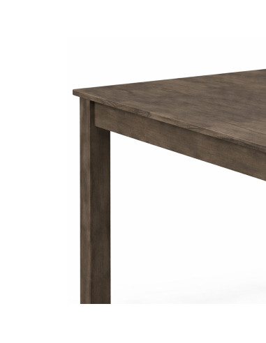 Juego comedor bar 4 sillas Amberes gris