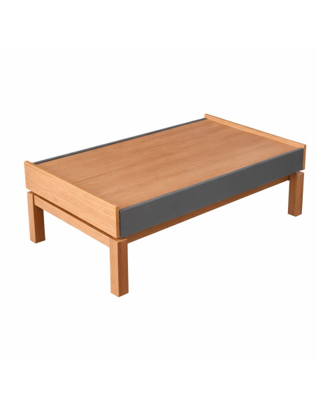 Mesa Centro Barcelona - Mesa de Centro Rectangular de Madera