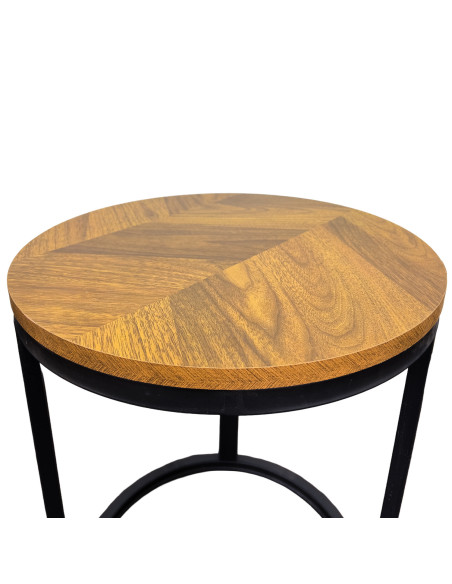 Mesa Lateral Lizzie Set de 3 - Mesas Laterales de Metal