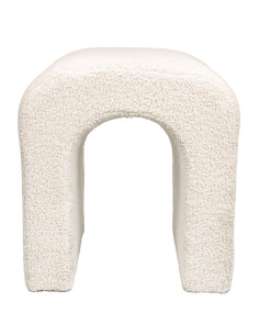 Pouf Arco 41x41x46 cm - Mueble Moderno para Sala de Estar