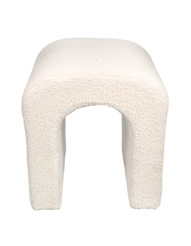 Pouf Arco 41x41x46 cm - Mueble Moderno para Sala de Estar