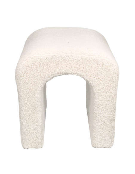 Pouf Arco 41x41x46 cm - Mueble Moderno para Sala de Estar