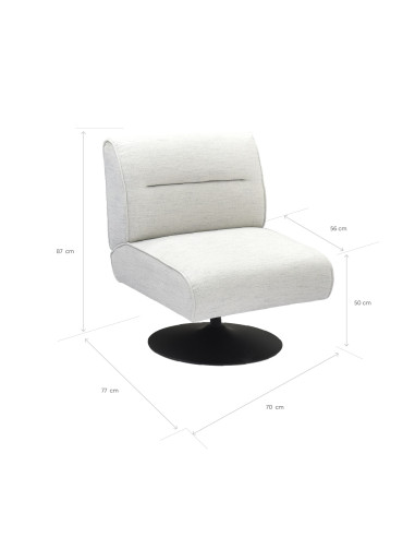 Poltrona Brunn beige