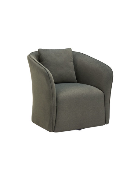 Sillón Maddy Verde - Sofá de 1 Cuerpo para Living