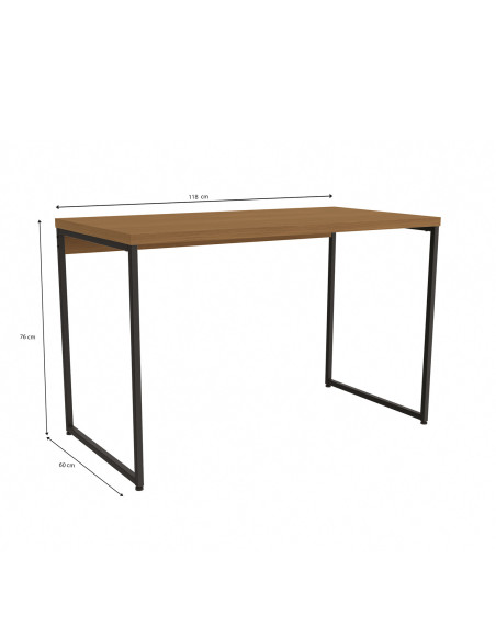 Escritorio industrial Baltimore canela