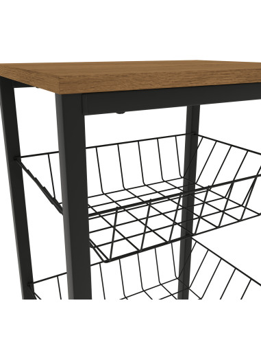 Verdulero industrial canela