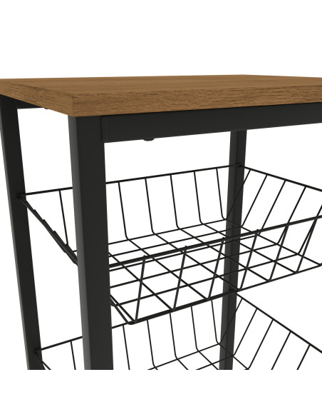 Verdulero industrial canela