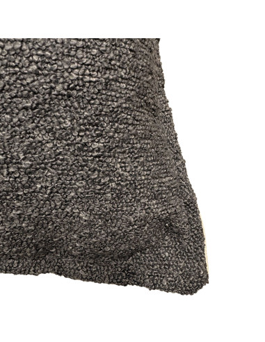 Cojín Textura Gris 42x42 cm - Decoración Moderna para el Hogar