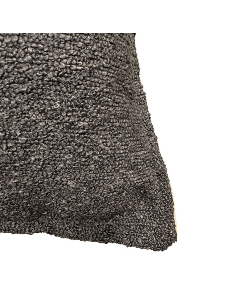 Cojín Textura Gris 42x42 cm - Decoración Moderna para el Hogar