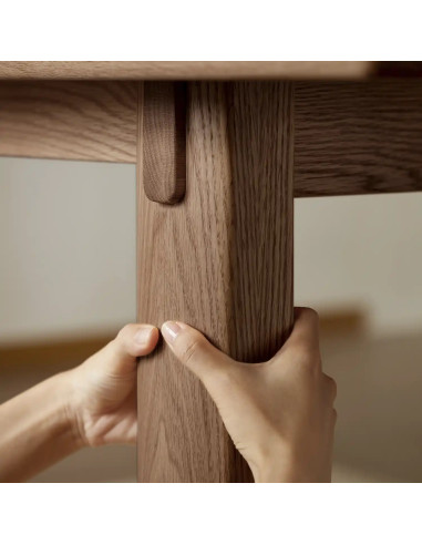 Mesa de comedor  6 puestos nogal