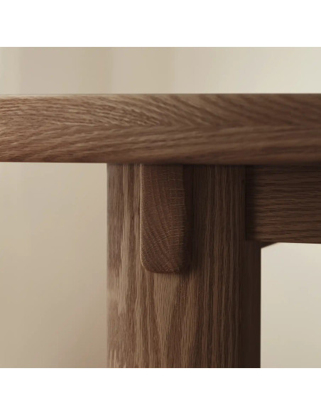 Mesa de comedor  6 puestos nogal