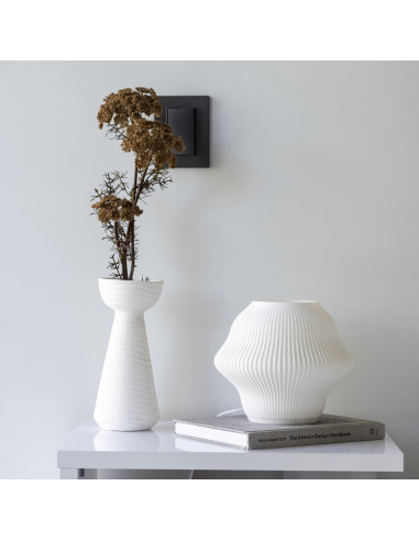 Florero Cerámica Bubs 23cm - Decoración Moderna y Elegante