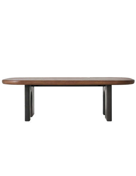 Mesa centro Tierra café