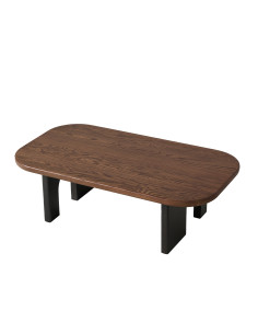 Mesa centro Tierra café