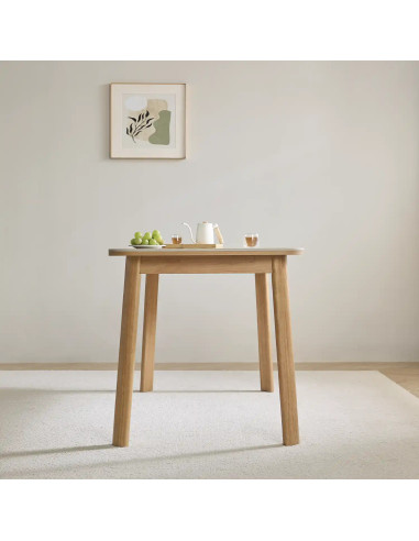 Mesa comedor 4 puestos Nova blanco