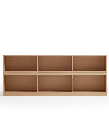 Estante 6 niveles Sauce madera