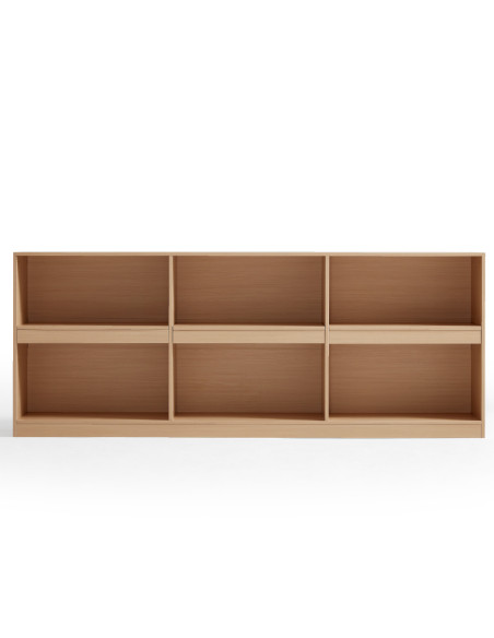 Estante 6 niveles Sauce madera