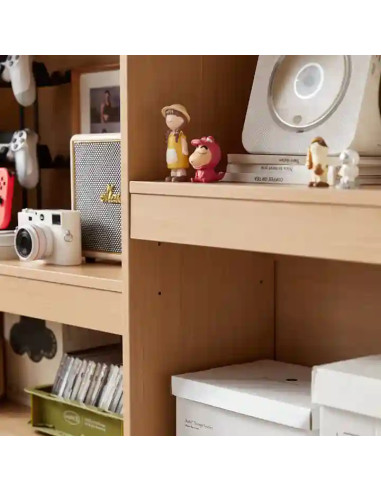 Estante 6 niveles Sauce madera