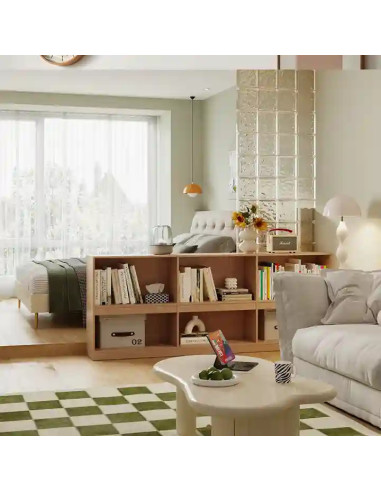 Estante 6 niveles Sauce madera