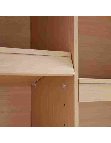 Estante 6 niveles Sauce madera