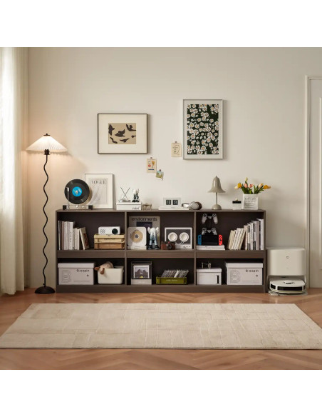 Estante 6 niveles Sauce café