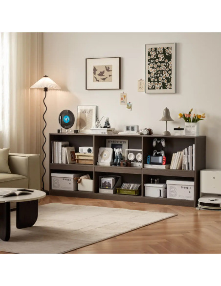 Estante 6 niveles Sauce café