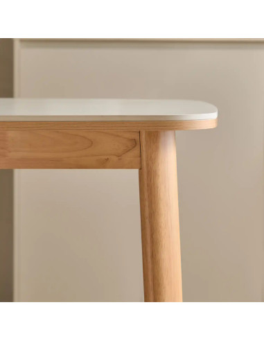 Mesa comedor 6 puestos Nova blanco