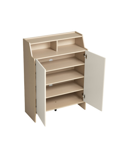 Zapatero 2 puertas Vittoria madera