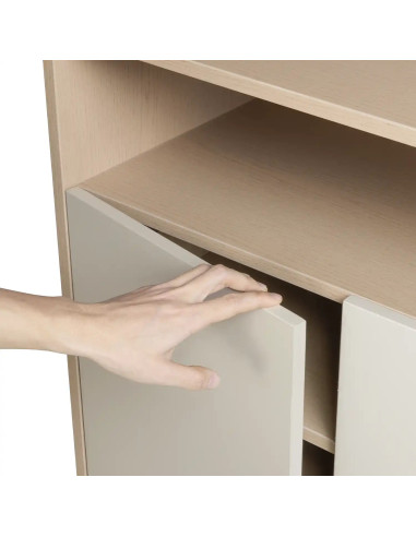 Zapatero 2 puertas Vittoria madera