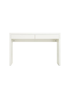Escritorio 2 cajones Letty blanco