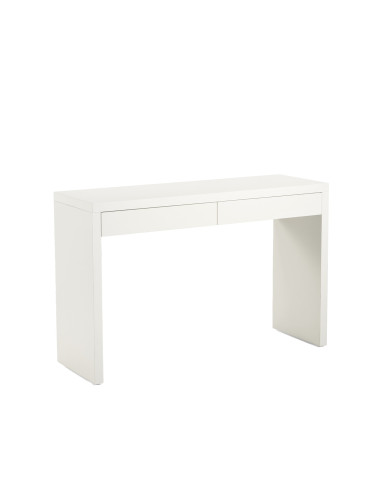 Escritorio 2 cajones Letty blanco