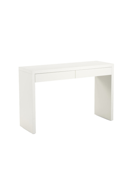 Escritorio 2 cajones Letty blanco